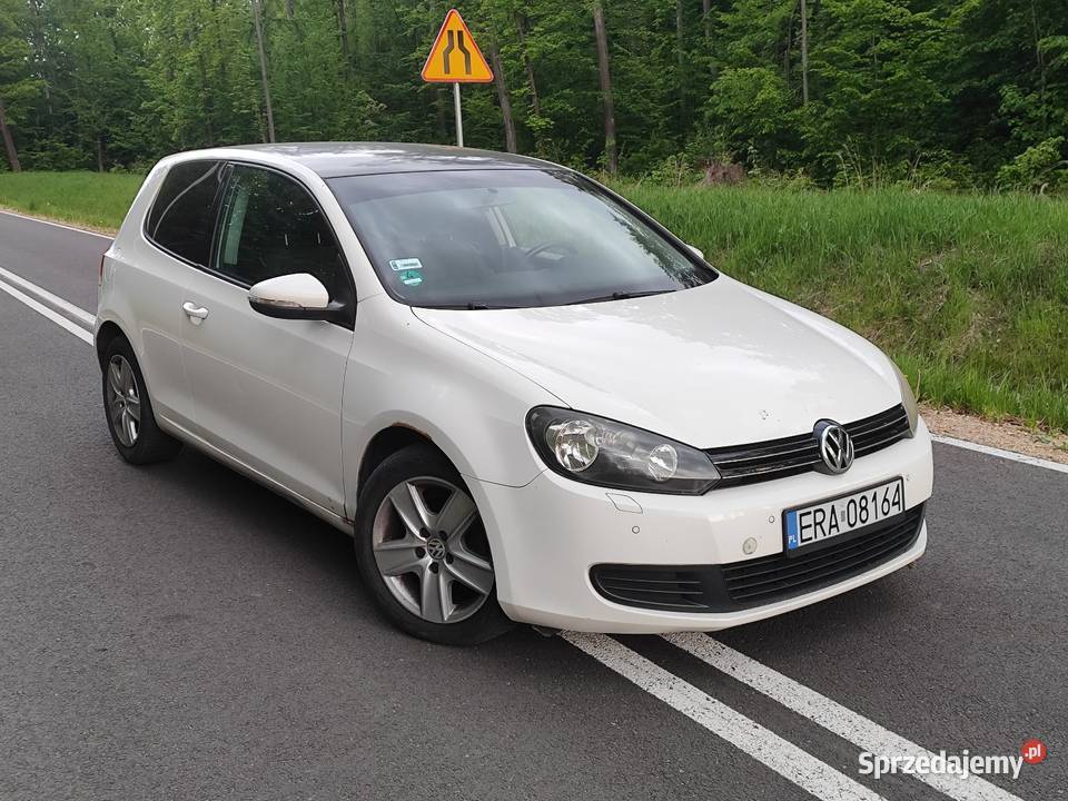 Volkswagen Golf 6 VI grzane fotele czarny dach benzyna