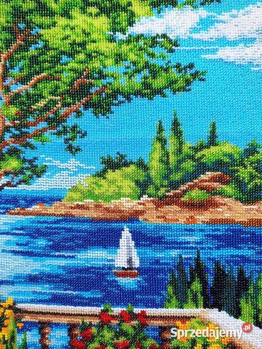 OBRAZ HAFTOWANY KORALIKAMI Lublin