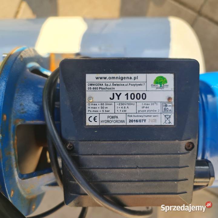 Pompa Hydrofor JY 1000 Kołobrzeg