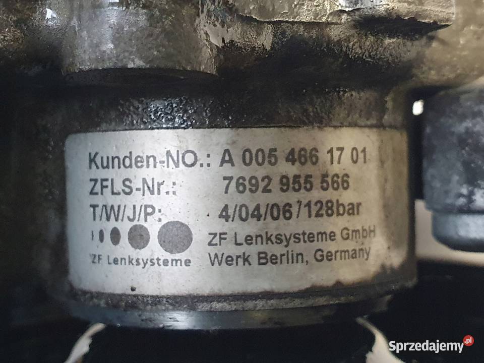 POMPA WSPOMAGANIA Mercedes W209 35 V6 osobowe Motoryzacja Chełm