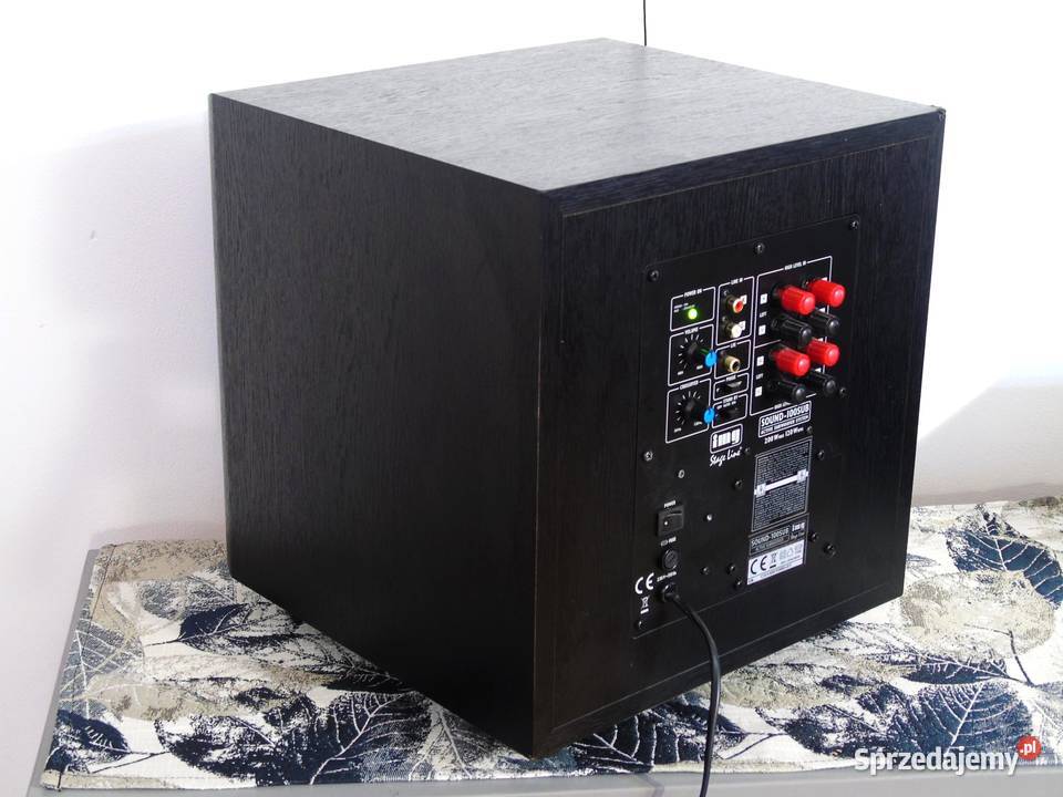 Sub aktywny IMG Stage Line SOUND100SUB 200 wat Jasło