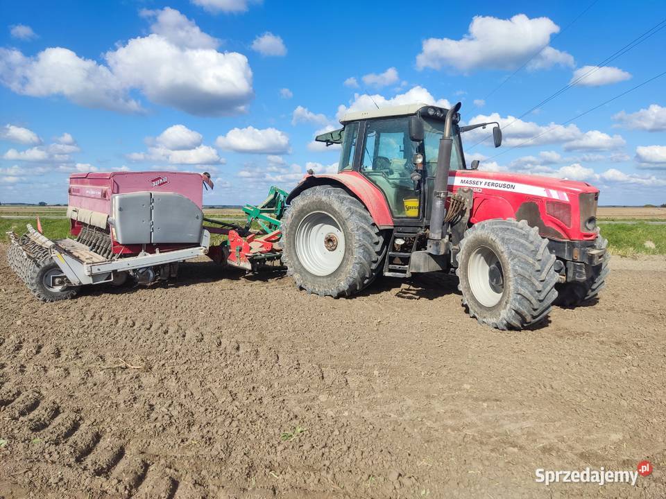 siewnik talerzowy kongskilde z nawozem lubelskie Chełm
