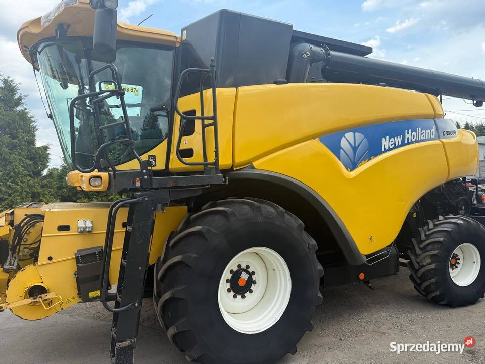 Kombajn zbożowy Holland CR9080 2008 heder Vario Nowa Ruda