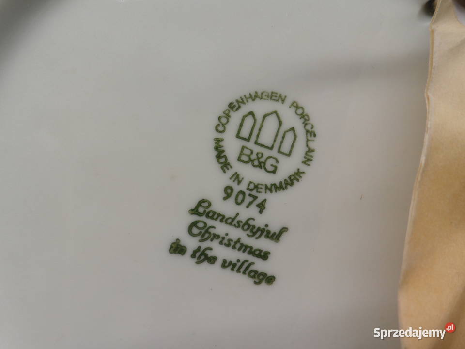 Talerz świąteczny z 1974 roku zatytułowany Boże wielkopolskie Raszków sprzedam