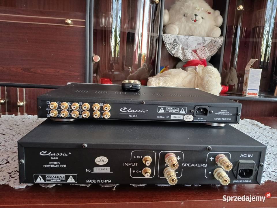 Wzmacniacz Dzielony Yushang Audio Classic Załawcze sprzedam