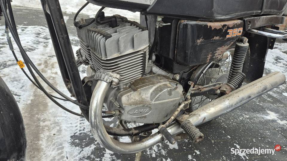 Jawa 350 zarejestrowana Jawa Trzydnik Duży