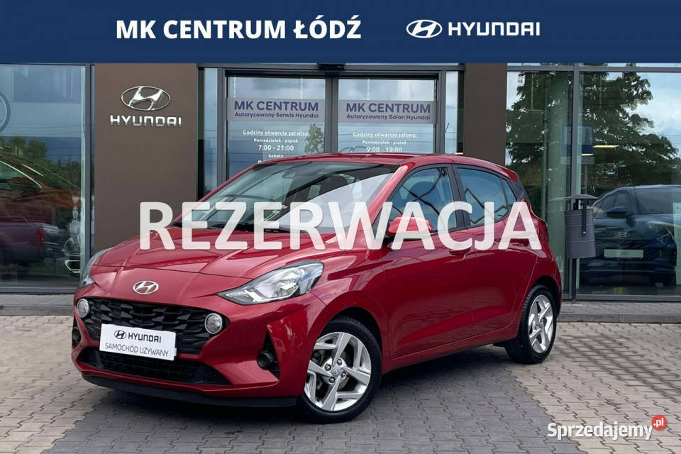Hyundai i10 10MPI 66 Comfort Android Auto aluminiowe felgi Piotrków Trybunalski