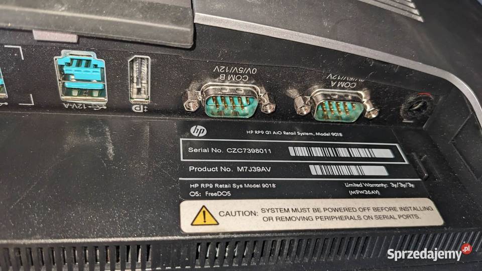 Syndyk sprzeda sprzęt elektroniczny HP L7010T HP