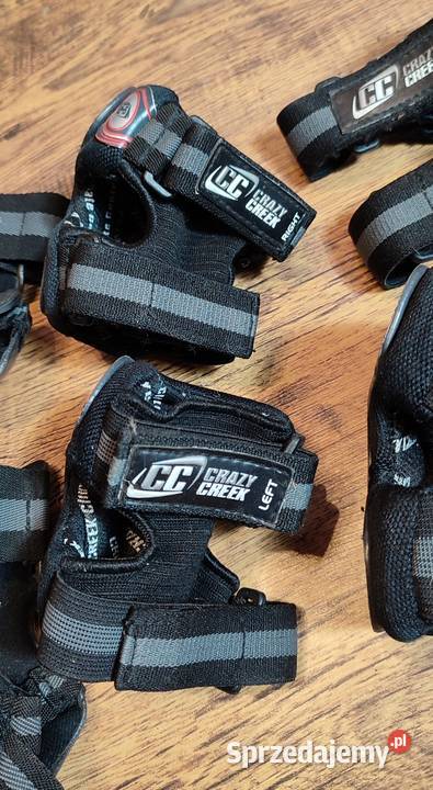 Zestaw ochraniaczy na rolki rower dzieci rozmiar