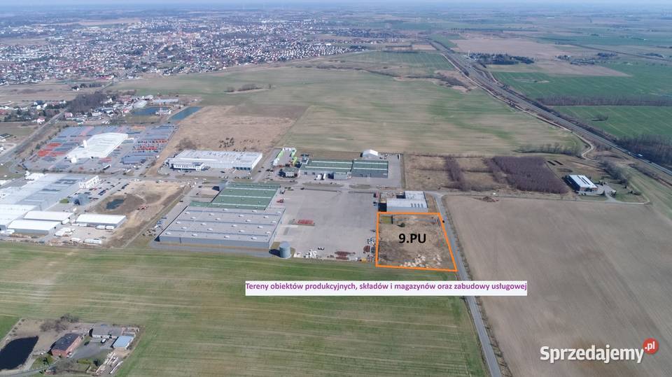 Działka Przemysłowo Usługowa Chojnice handlowo-usługowa