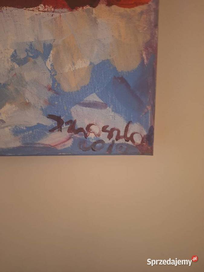 Dorora Zbroszko Akt 1 akryl 70x90x2 sprzedam