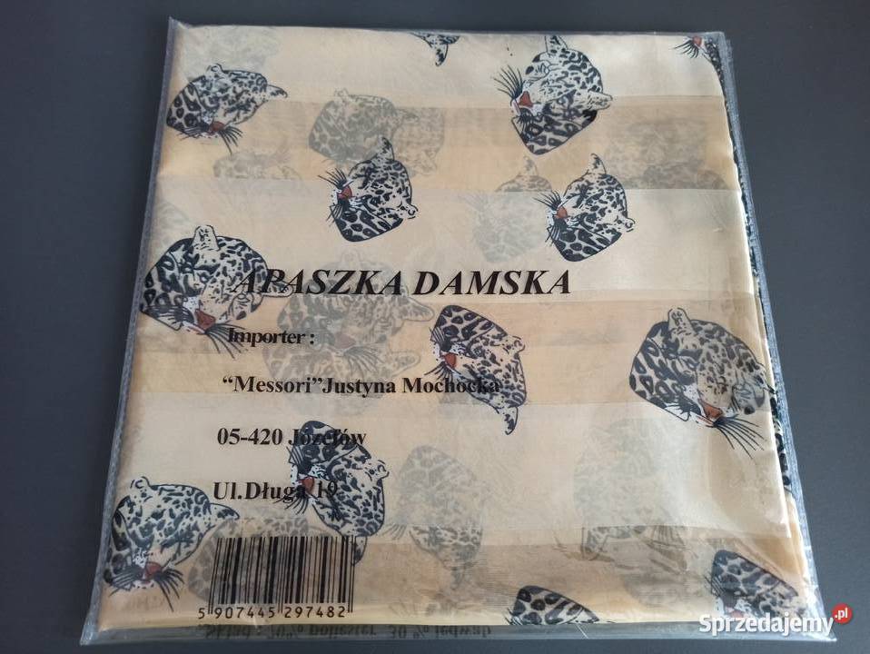 Chusta Apaszka Jedwab Nowa Dodatki Białystok sprzedam