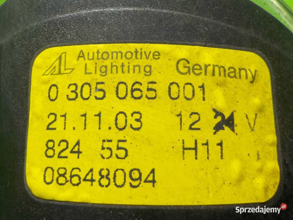 VOLVO S40 II 04r halogen lewy 0305065001