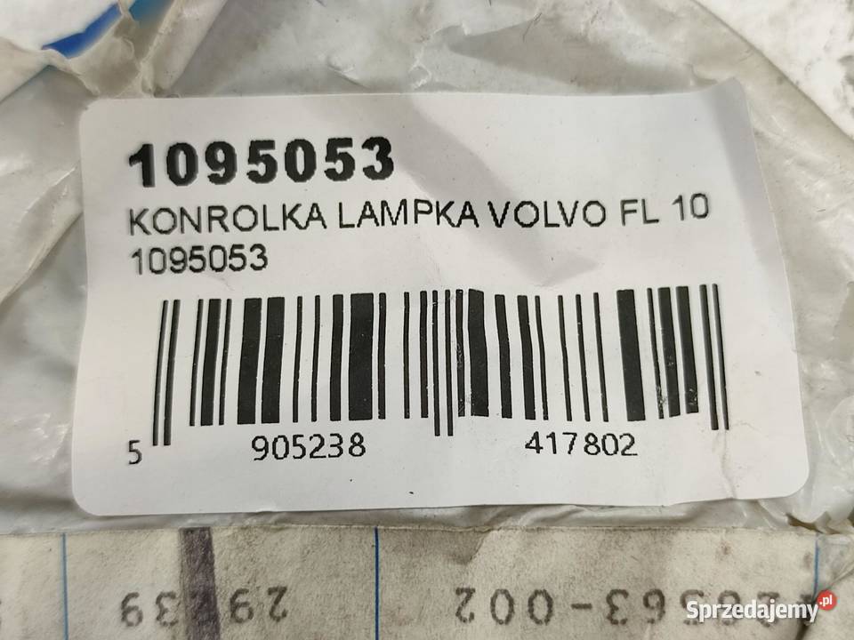 KONTROLKA LAMPKA VOLVO FL 1985 NOWA ORYGINALNA ciężarowe lubelskie