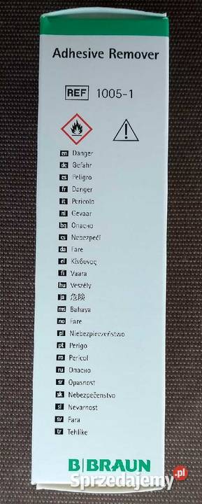 Adhesive Remover B Braun Spray do usuwania kleju Łódź