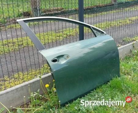 Drzwi przednie prawe prawy przod ex zielone osobowe