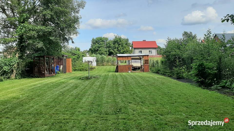 Działka na Mazurach z linią brzegową jeziorem rolna Pasym