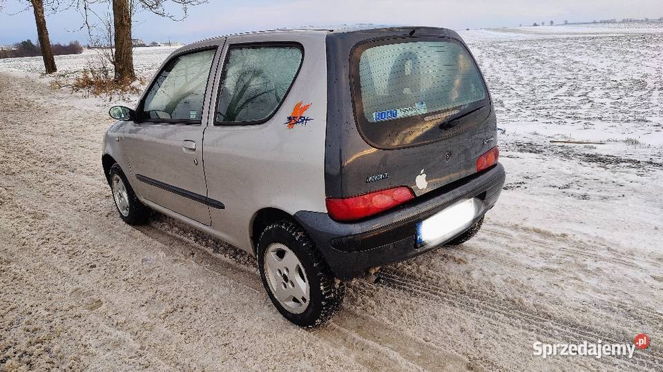 Fiat Seicento 11 2002r wersja brush opolskie Nieznaszyn