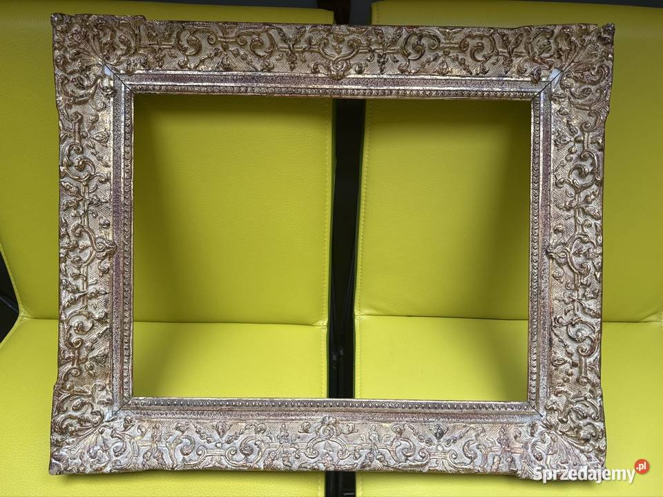 Stara sygnowana rama Ets Daniel Schleiper Fils Długopole-Zdrój