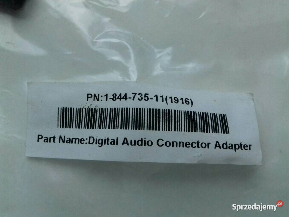 Digital Audio Connector Adapter optyczny SPDIF Pozostałe Pozostałe Bydgoszcz sprzedam