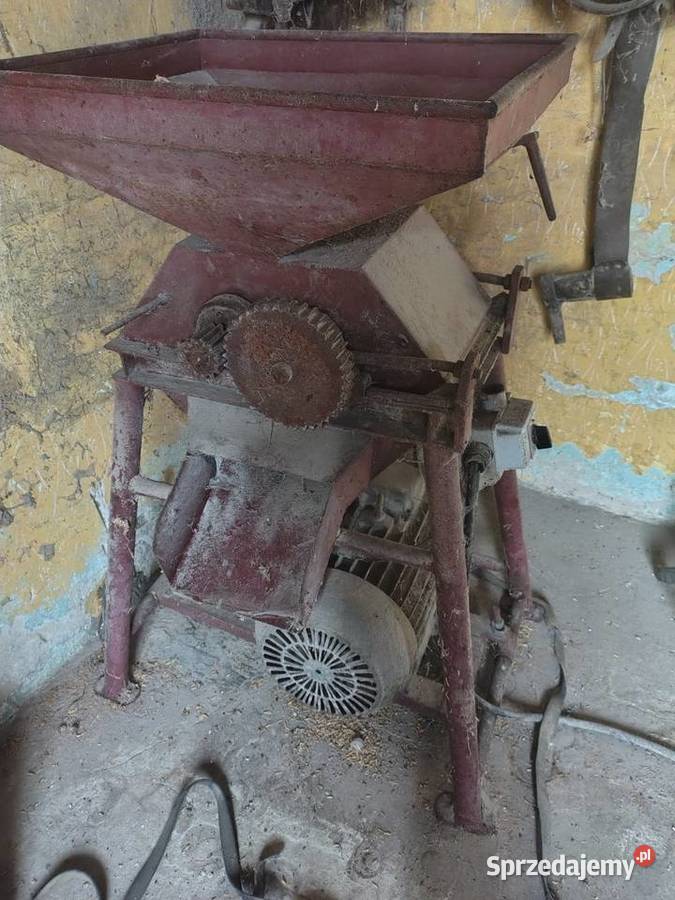 Gniotownik do zboża walce
