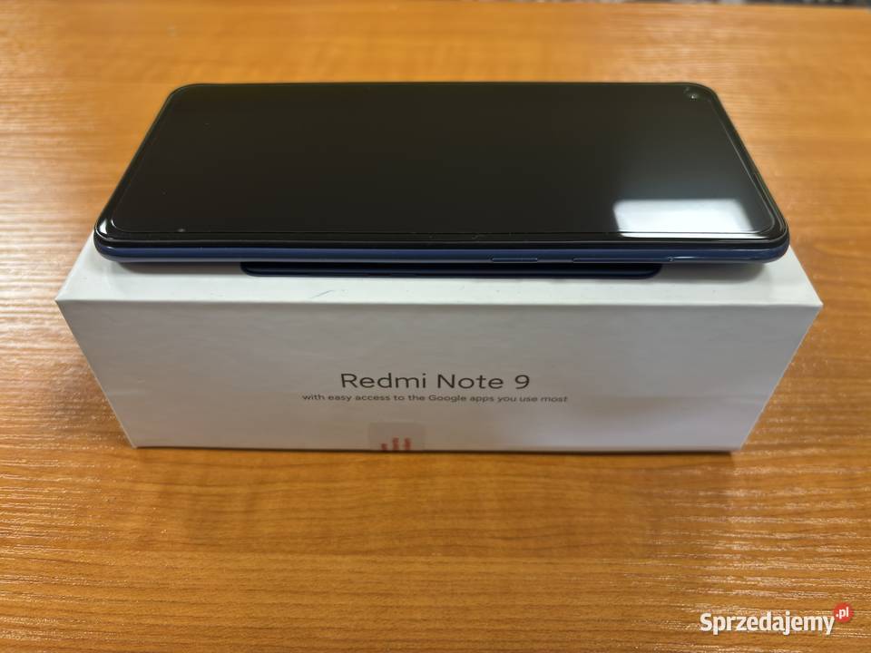 Smartfon Xiaomi Redmi Note 9 4128GB Midnight Elbląg