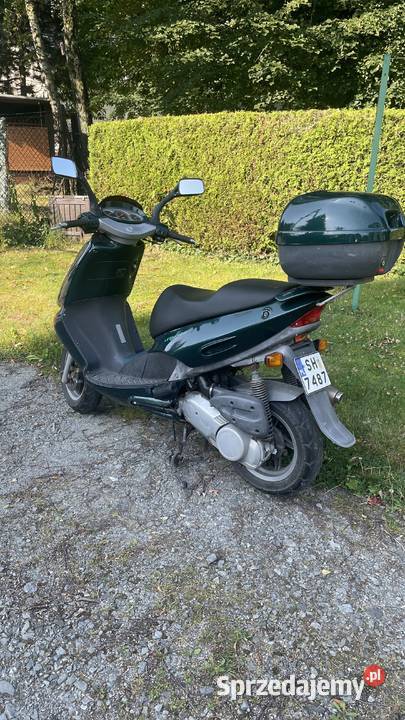 Włoski Skuter Aprilia Leonardo 125 Meszna