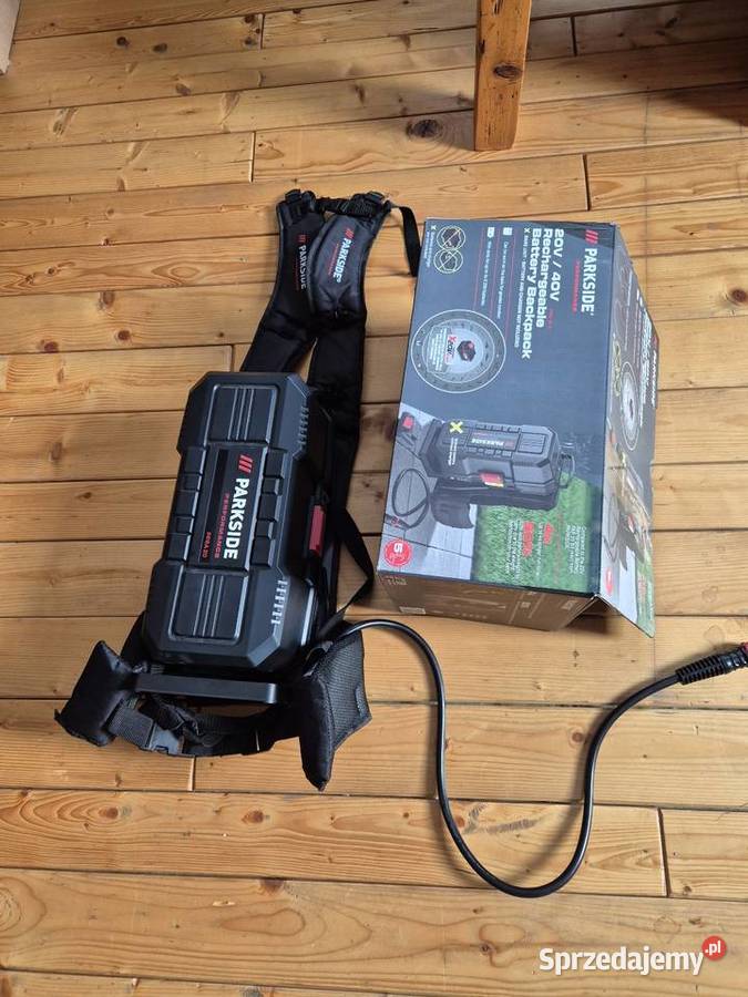 Nowy plecak na akumulatory Parkside Performance Pozostałe Nowy Sącz