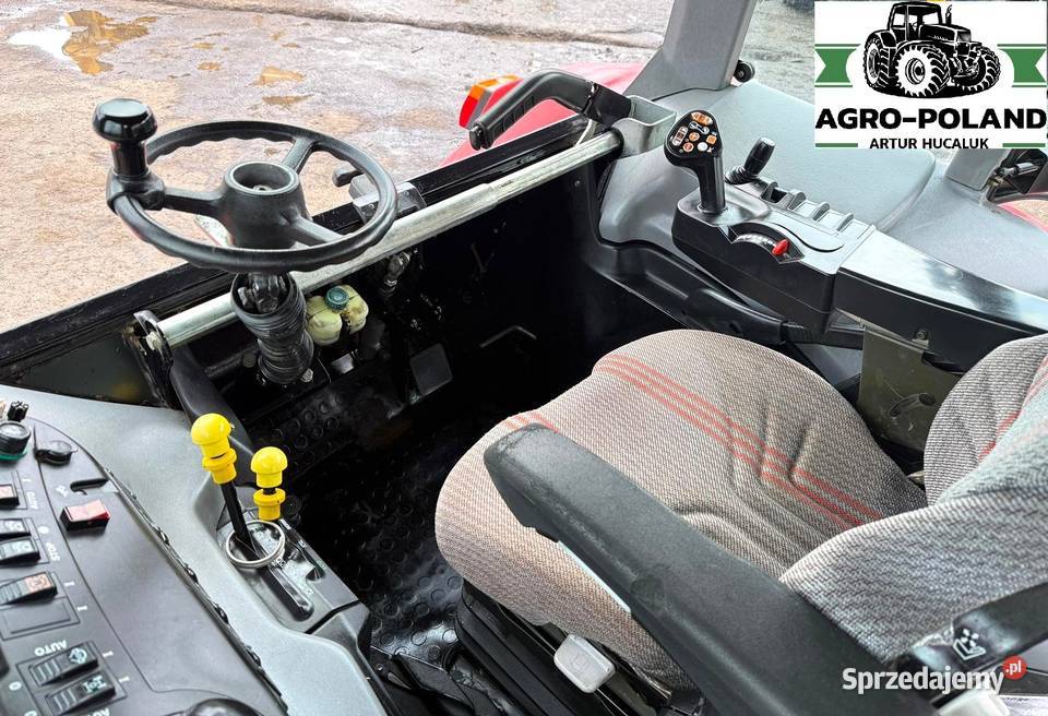 STEYR 6175 CVT OBROTOWY FOTEL KIEROWNICA 7604 H