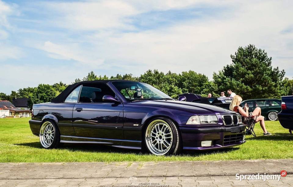 BMW E36 Cabrio Technoviolett r6 320i dolnośląskie Lubin