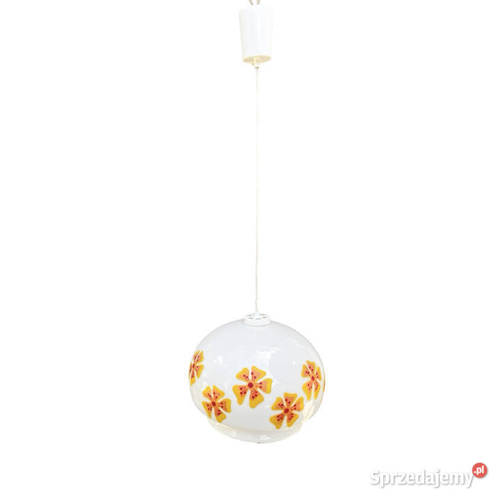 Lampa wisząca VEB Beleuchtungsglaskombinat