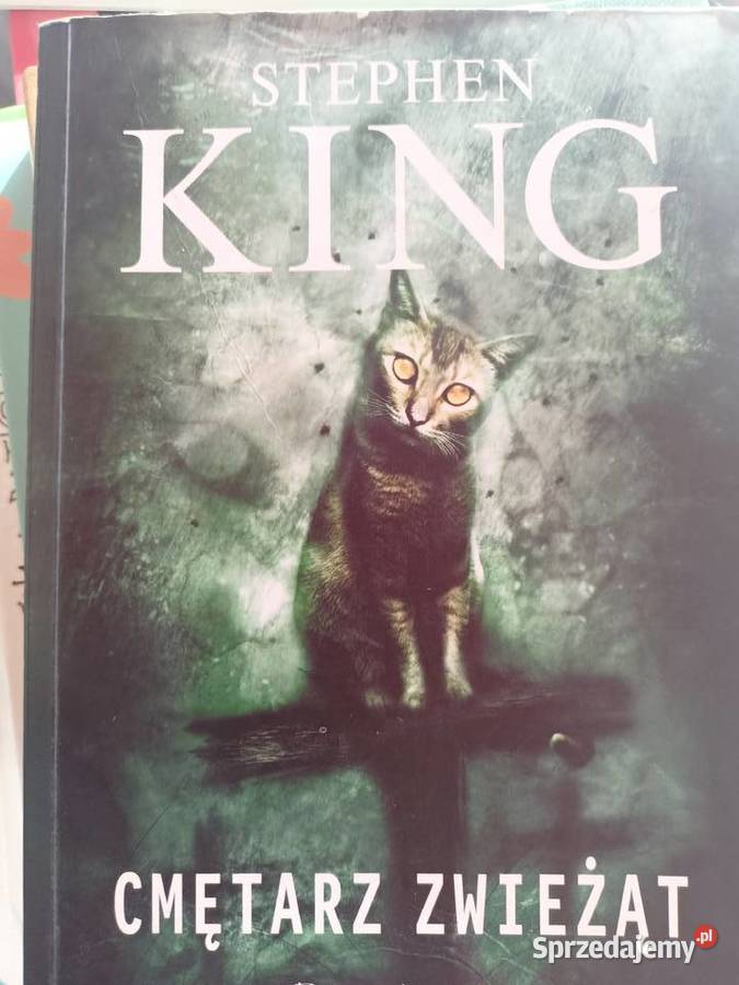 Cmętarz zwieżąt King książki używane księgarnia Warszawa