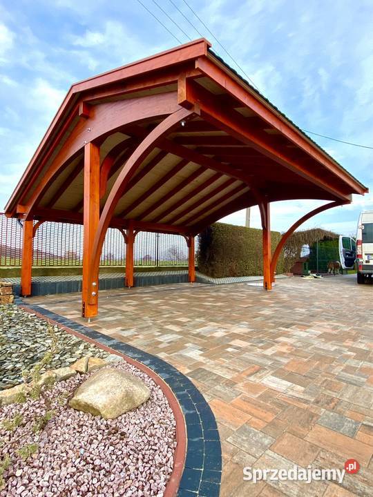 Carport wiata samochodowa garaż drewniany małopolskie Kraków sprzedam