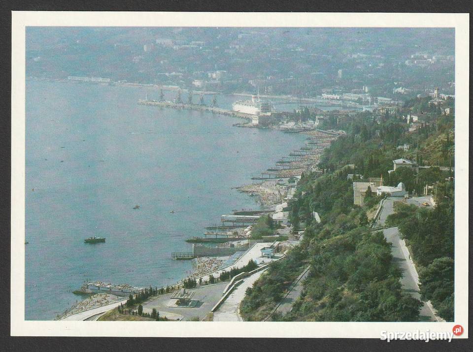 ZSRR ROSJ JAŁTA PLAŻA 1981 BEZ OBIEGU sprzedam
