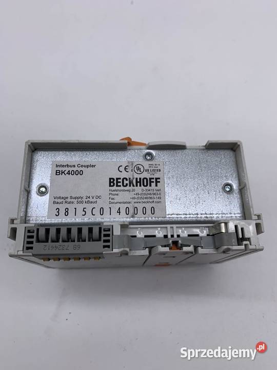 Beckhoff BK4000 Interbus Bus Coupler Warszawa