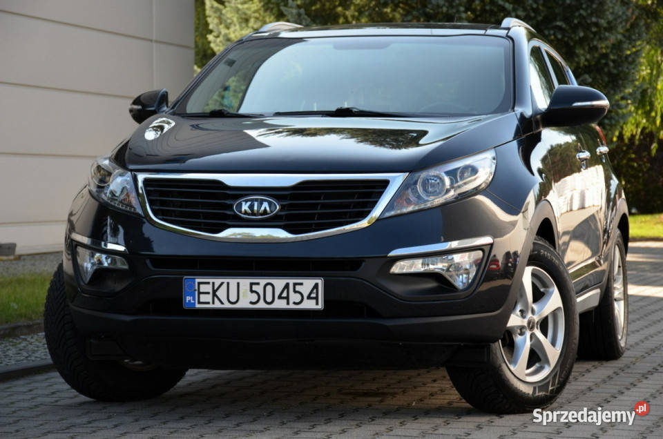 Kia Sportage Czarna Super Stan 20i 163 Serwis nieuszkodzony Kutno
