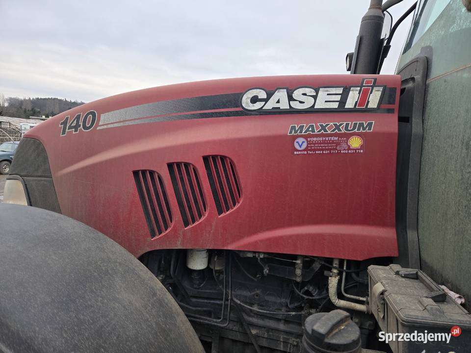 Traktor ciągnik case 140 opolskie Nysa