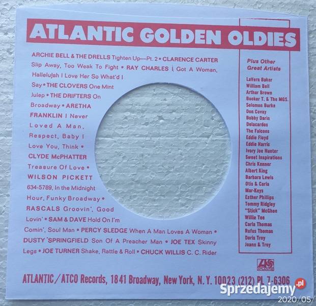 ATLANTIC3 odmiany HARVEST2 odmiany okładka na płyta winylowa Muzyka Kraków