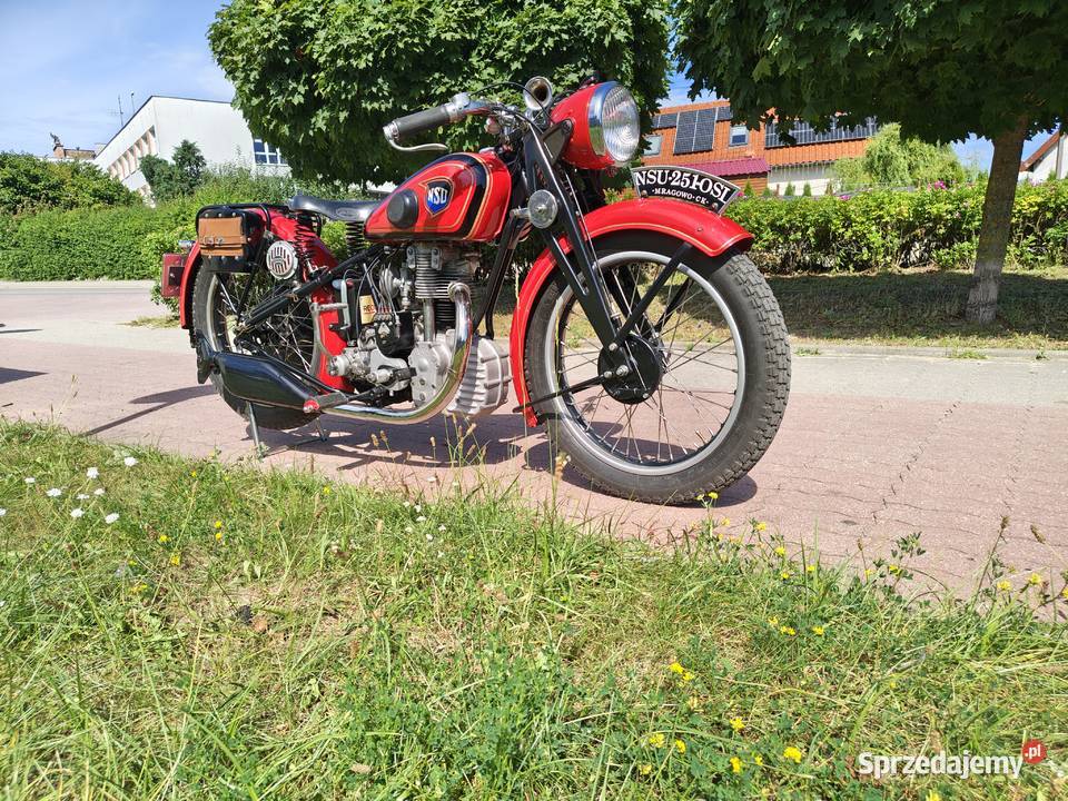NSU 251 OSL 1938r Rok produkcji 1938 Mrągowo