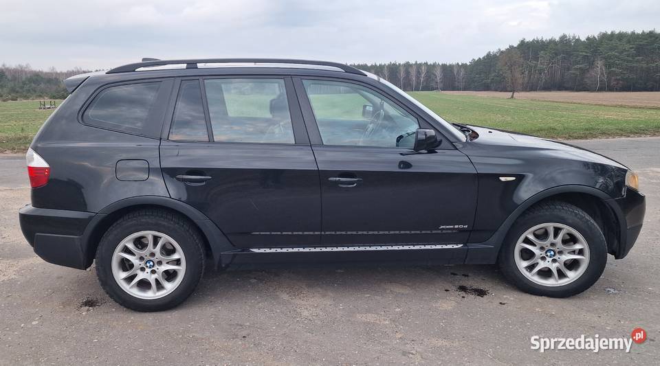 BMW X3 20d xDrive 2008r PDC Skóra Automat isofix Łódź