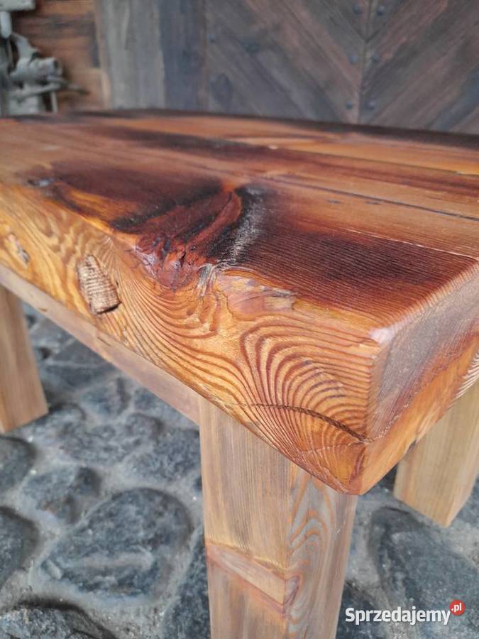 Stolik kawowy stare drewno Kamieńczyk