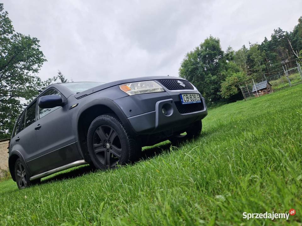 Suzuki Grand Vitara 2006 V6 LPG automat skóra skórzana tapicerka Jerzmionki