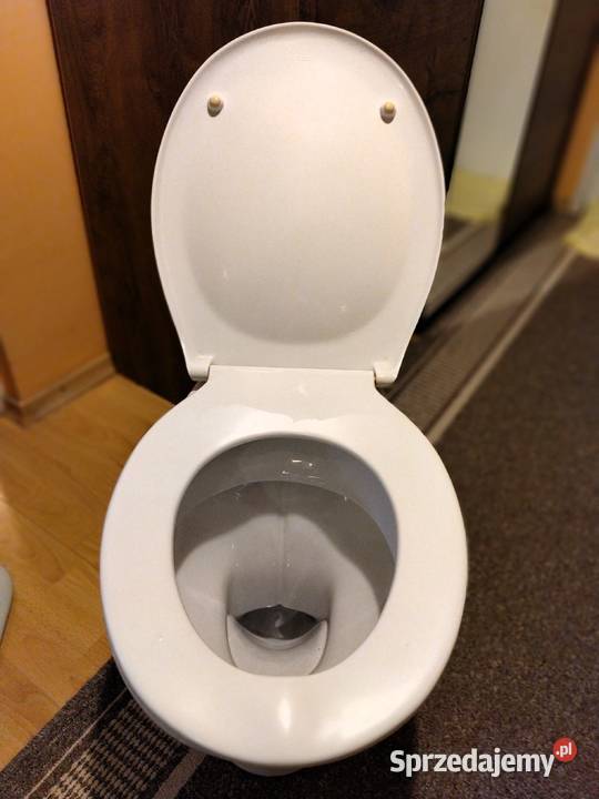 Miska WC Cersanit ze spłuczką i deską Miski WC WC Chełm