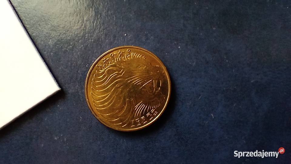 Stare monety 10 centym 2006 Etiopia Numizmatyka Lesko