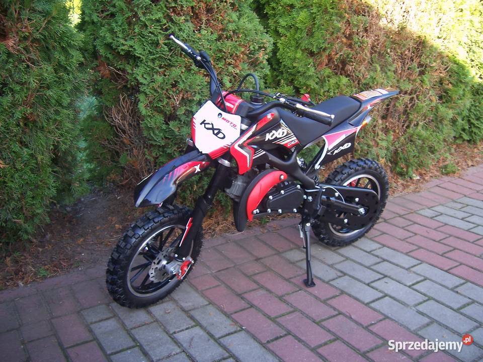 Nowe Crossy KXD Mini Crossik 50 na szarpak łatwe Goleniów sprzedam