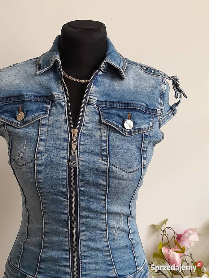 Sukienka jeansowa S firmy Denim Bogatynia