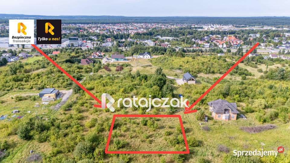 Działka 770m2 Wejherowo Wejherowska polna