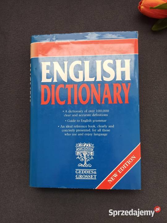 English Dictionary Geddes Grosset Edition angielski Warszawa