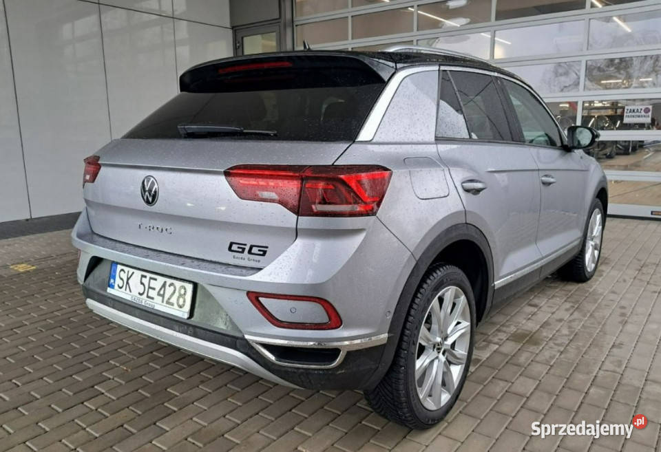 Volkswagen TRoc TROC 20 TDI SCR Style DSG I srebrny Tychy