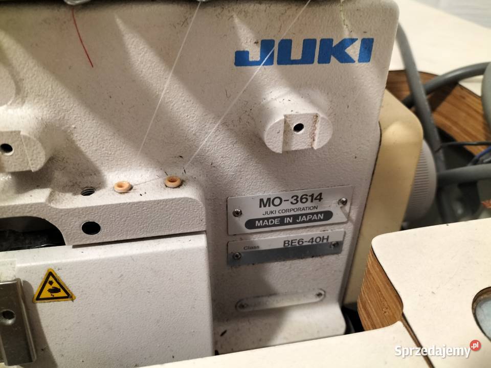 Overlock JUKI MO 3614 Czteronitkowy 4 nitk Kolbuszowa